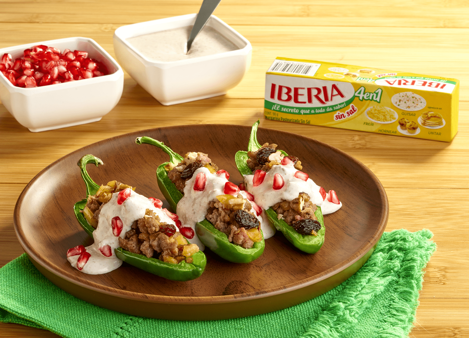 recipe image Jalapeños en nogada